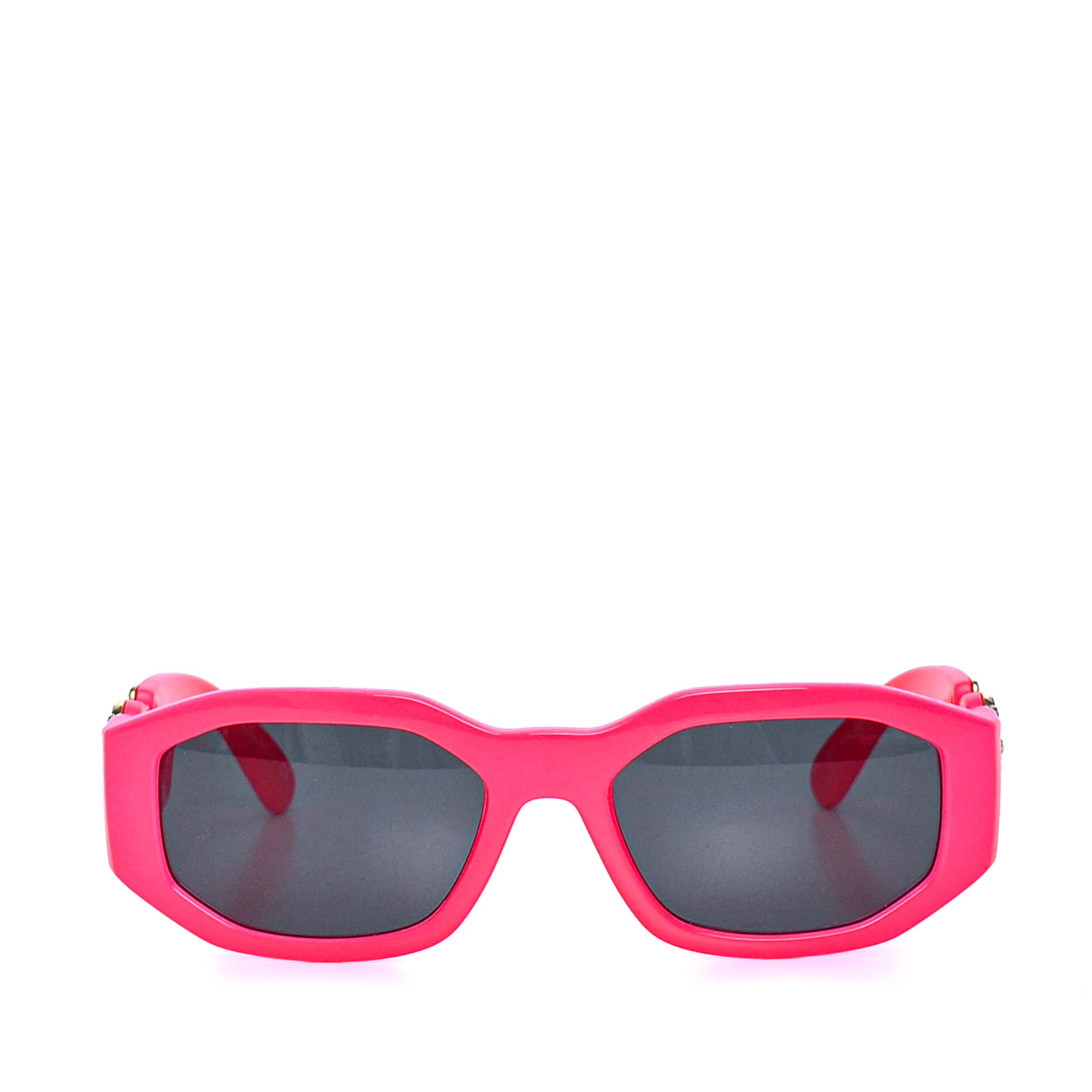 Versace - Neon Pink Medusa Biggie Sunglasses